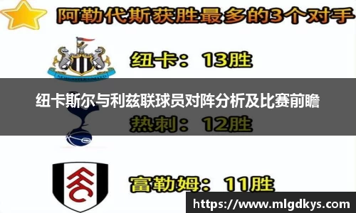 纽卡斯尔与利兹联球员对阵分析及比赛前瞻
